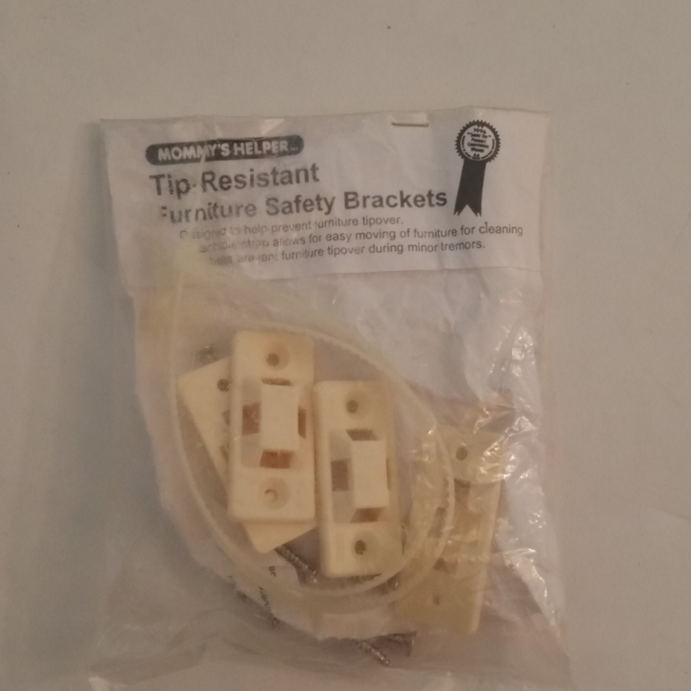 Tip - Resistant Furniture Safety Brackets